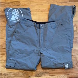 Grenade Gray Snowboard Pants